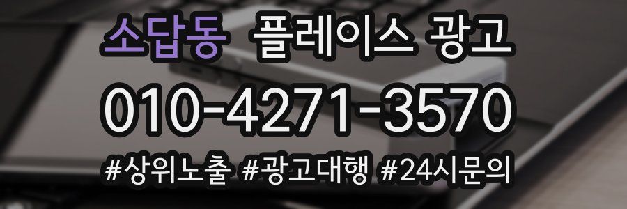 소답동 플레이스 광고