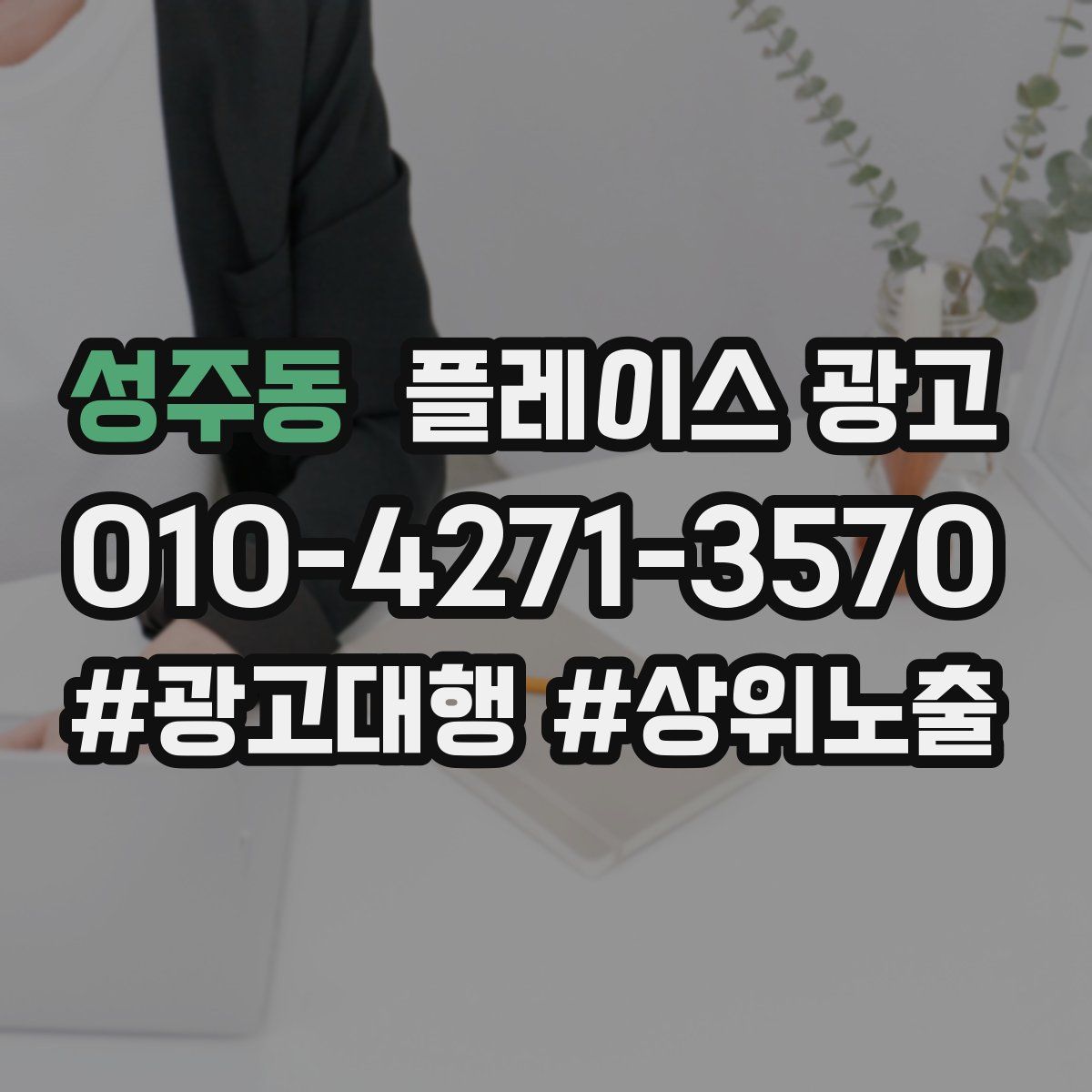 성주동 플레이스 광고