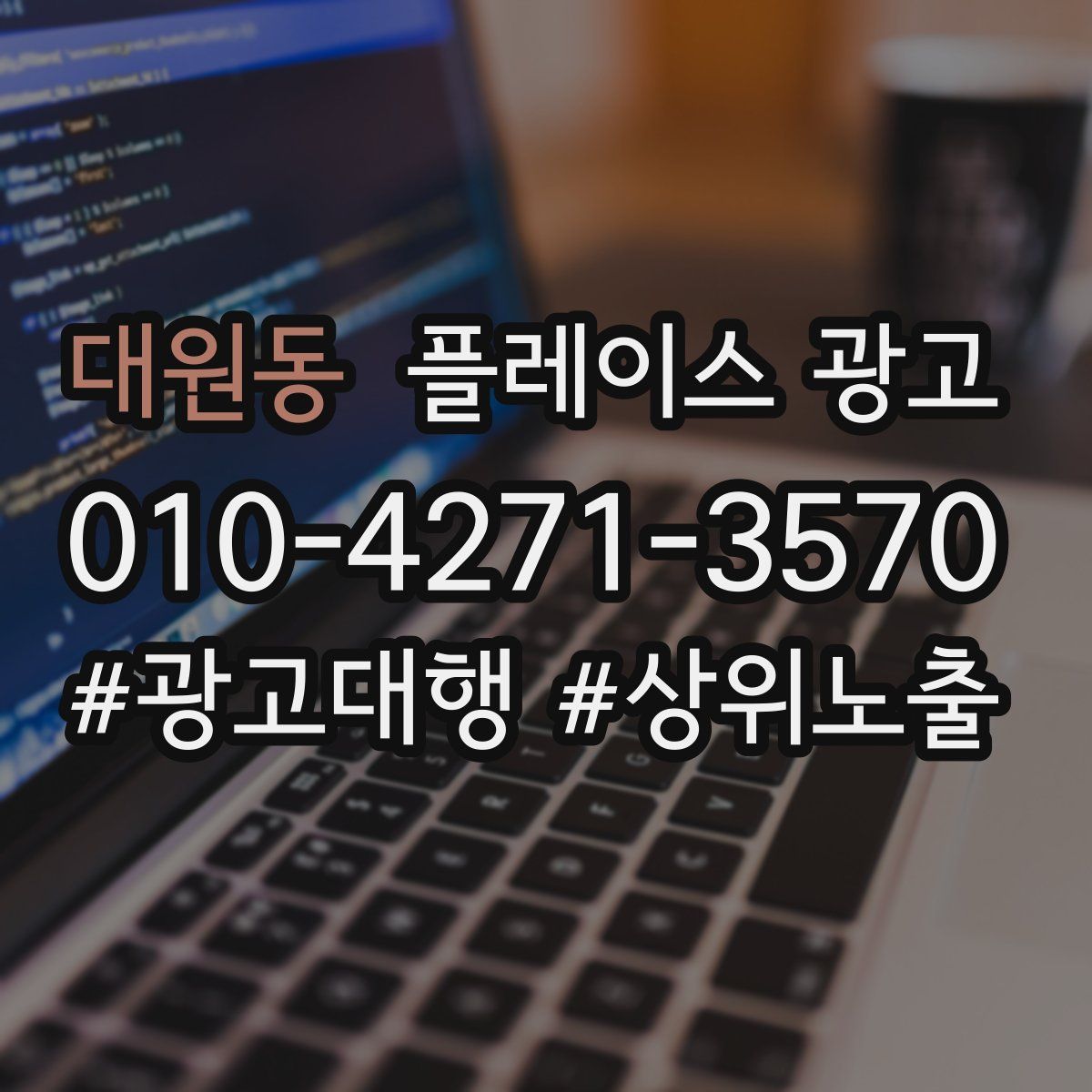 대원동 플레이스 광고