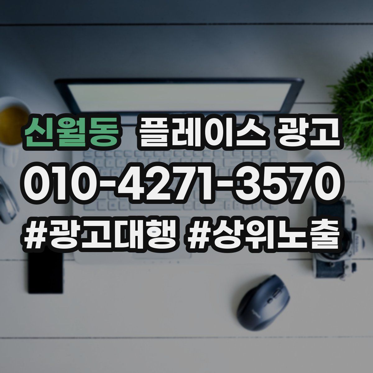 신월동 플레이스 광고