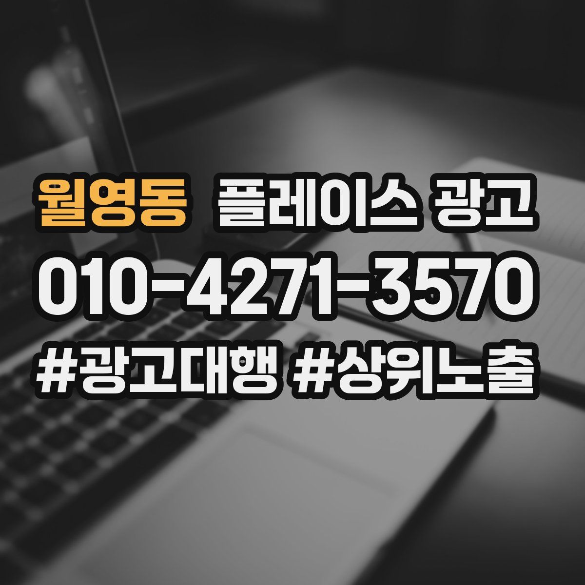 월영동 플레이스 광고