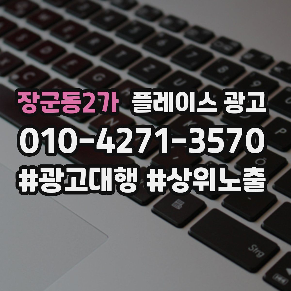장군동2가 플레이스 광고