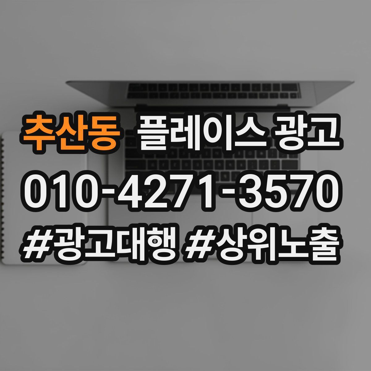추산동 플레이스 광고