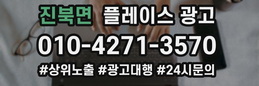 진북면 플레이스 광고