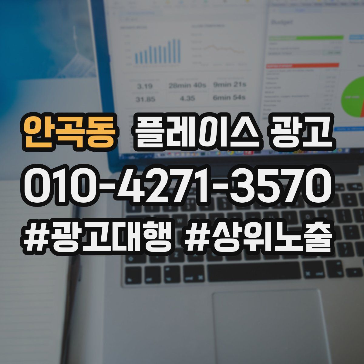 안곡동 플레이스 광고
