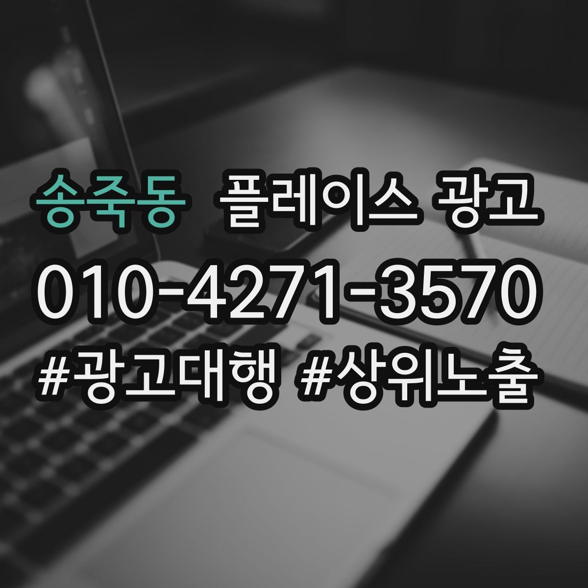 송죽동 플레이스 광고
