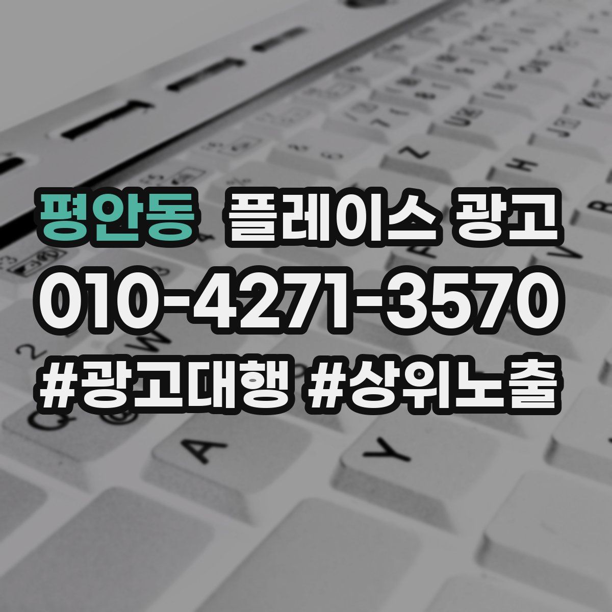 평안동 플레이스 광고