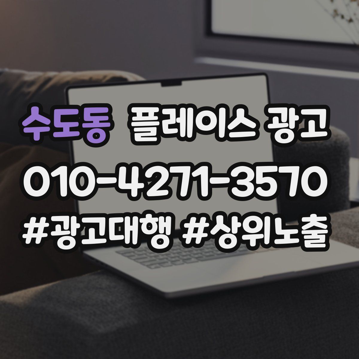 수도동 플레이스 광고