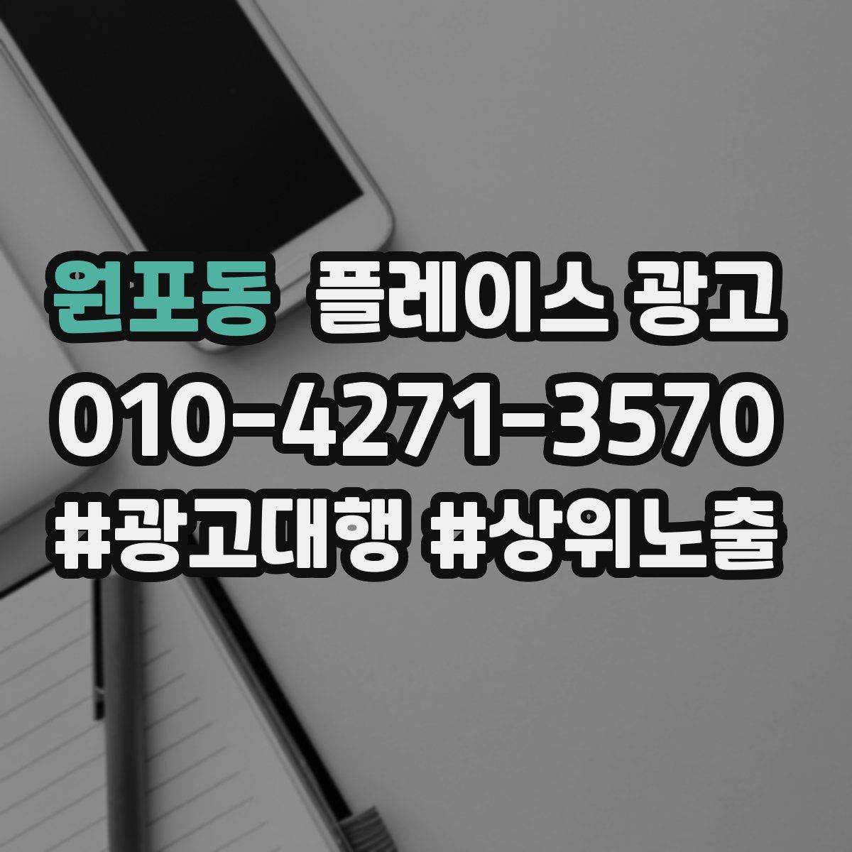 원포동 플레이스 광고