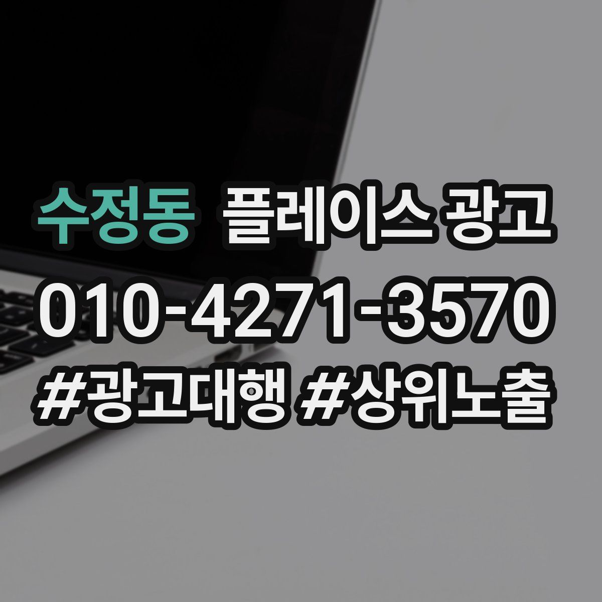 수정동 플레이스 광고