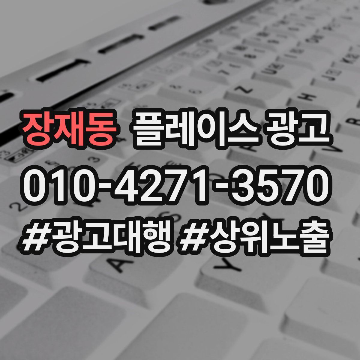 장재동 플레이스 광고