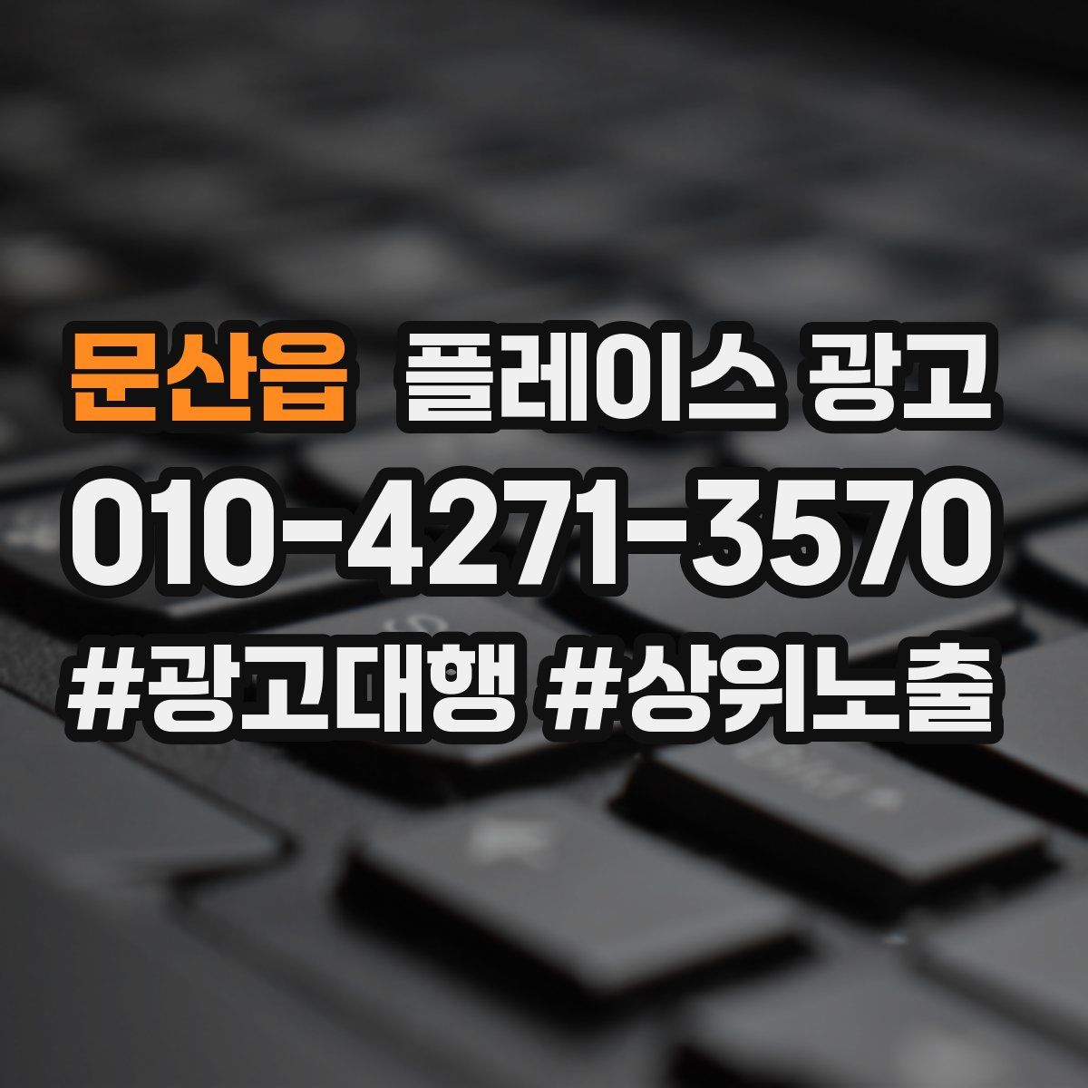 문산읍 플레이스 광고