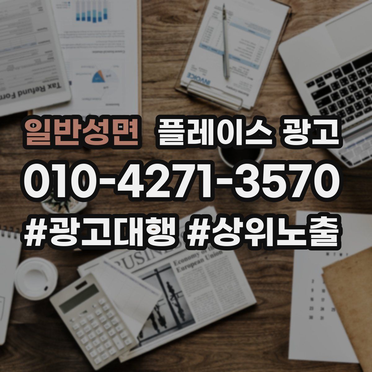 일반성면 플레이스 광고