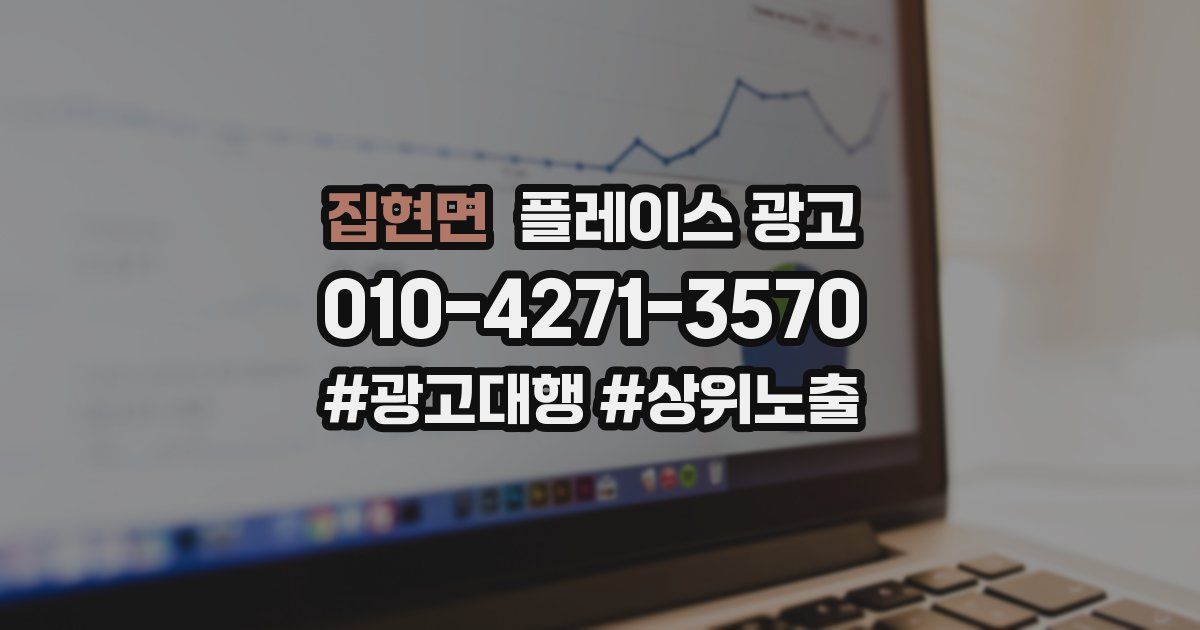 집현면 플레이스 광고
