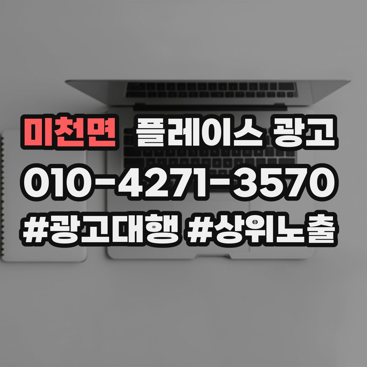 미천면 플레이스 광고