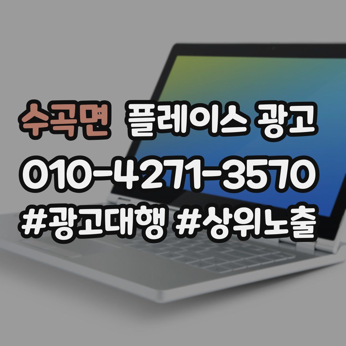 수곡면 플레이스 광고