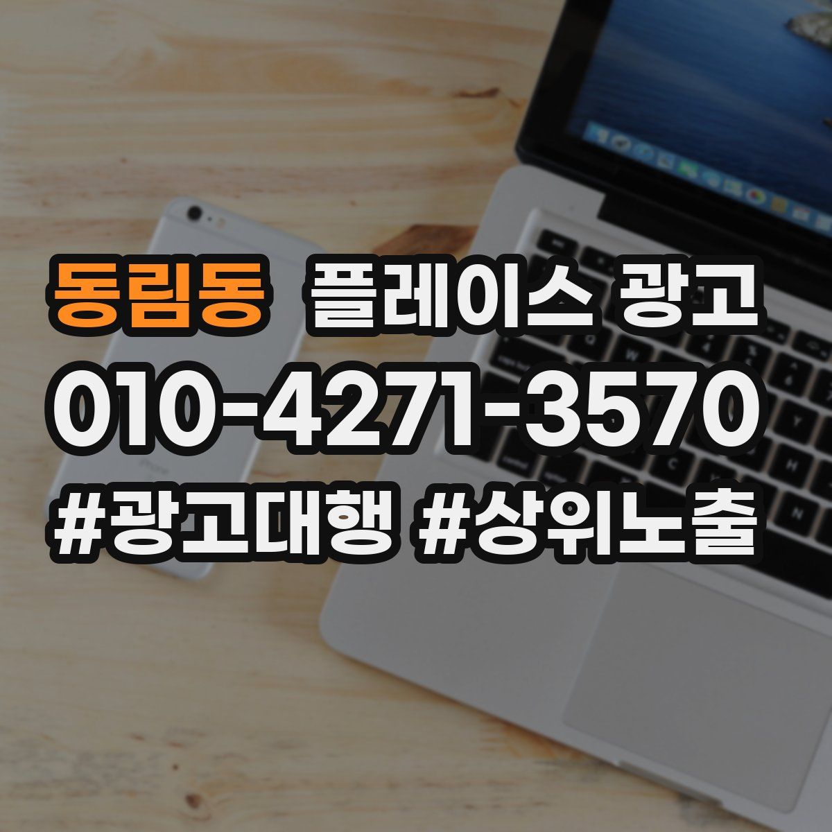 동림동 플레이스 광고