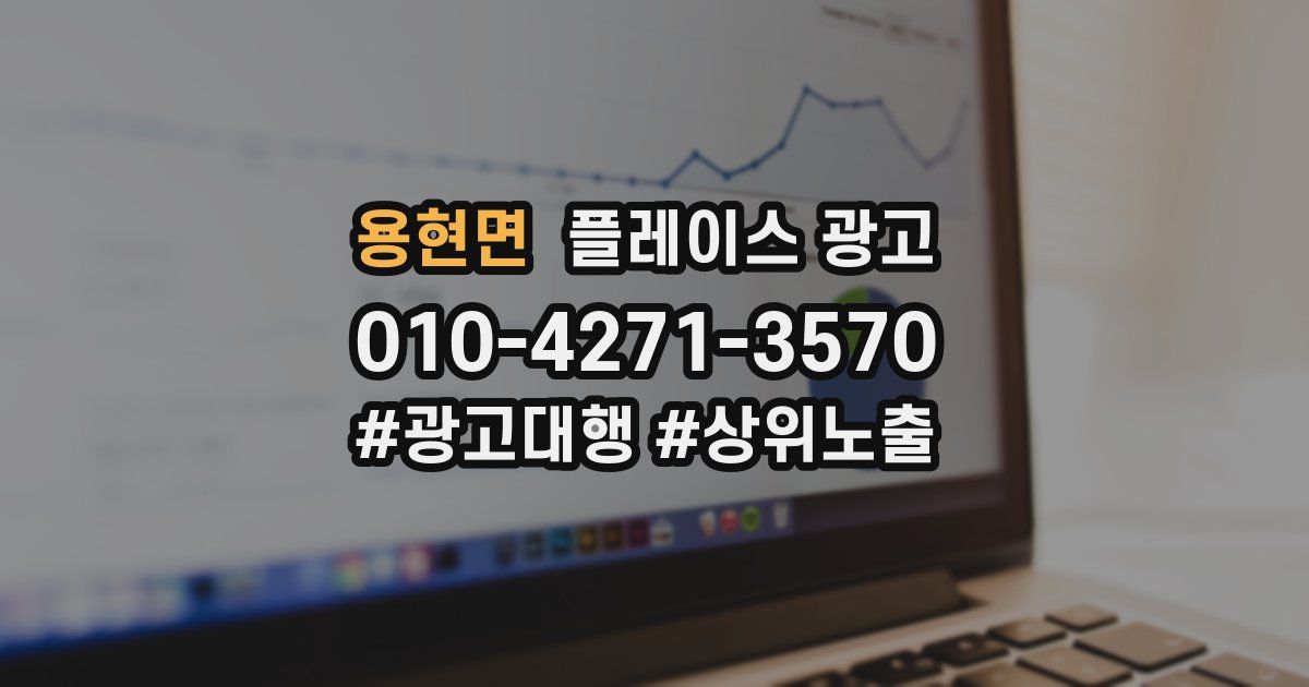용현면 플레이스 광고