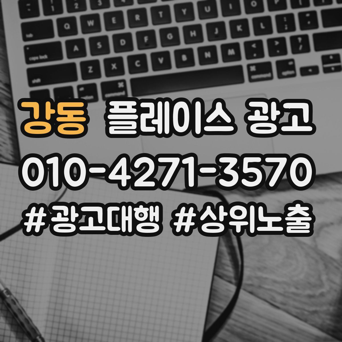 강동 플레이스 광고