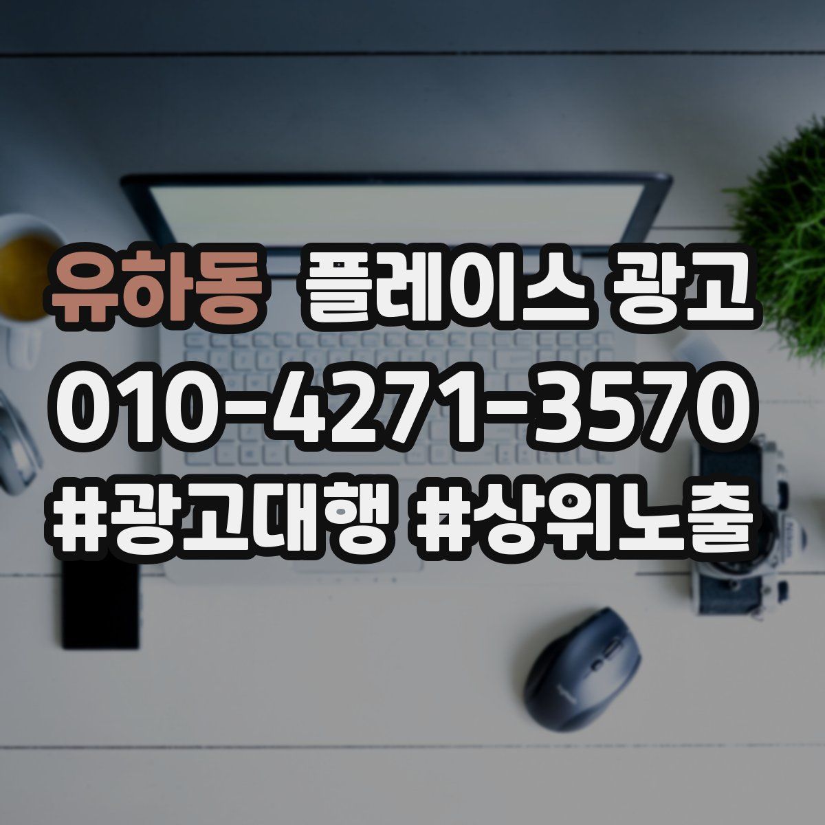 유하동 플레이스 광고