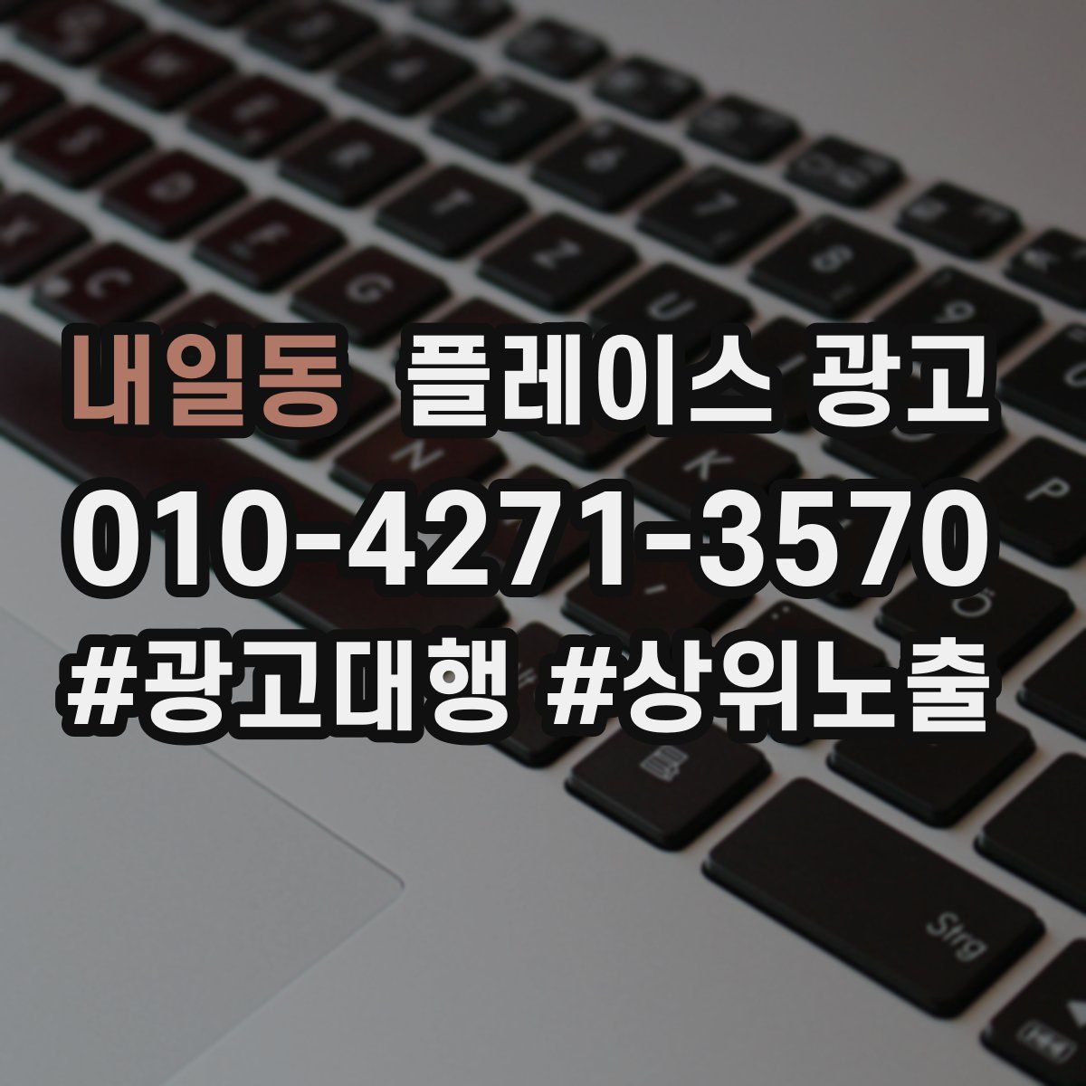 내일동 플레이스 광고