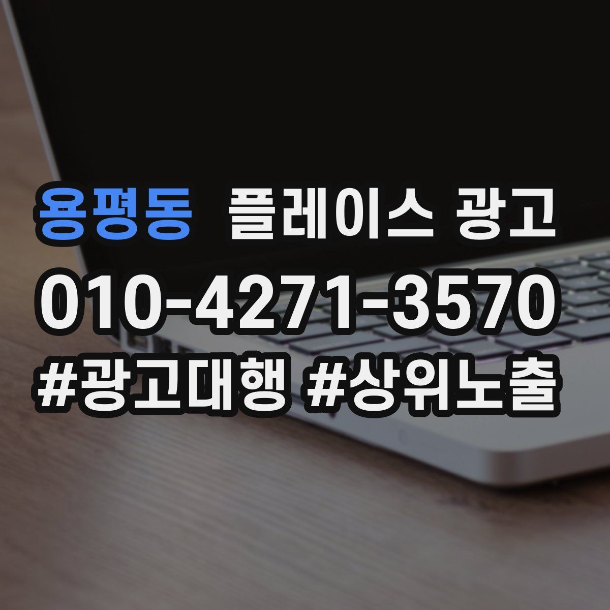 용평동 플레이스 광고