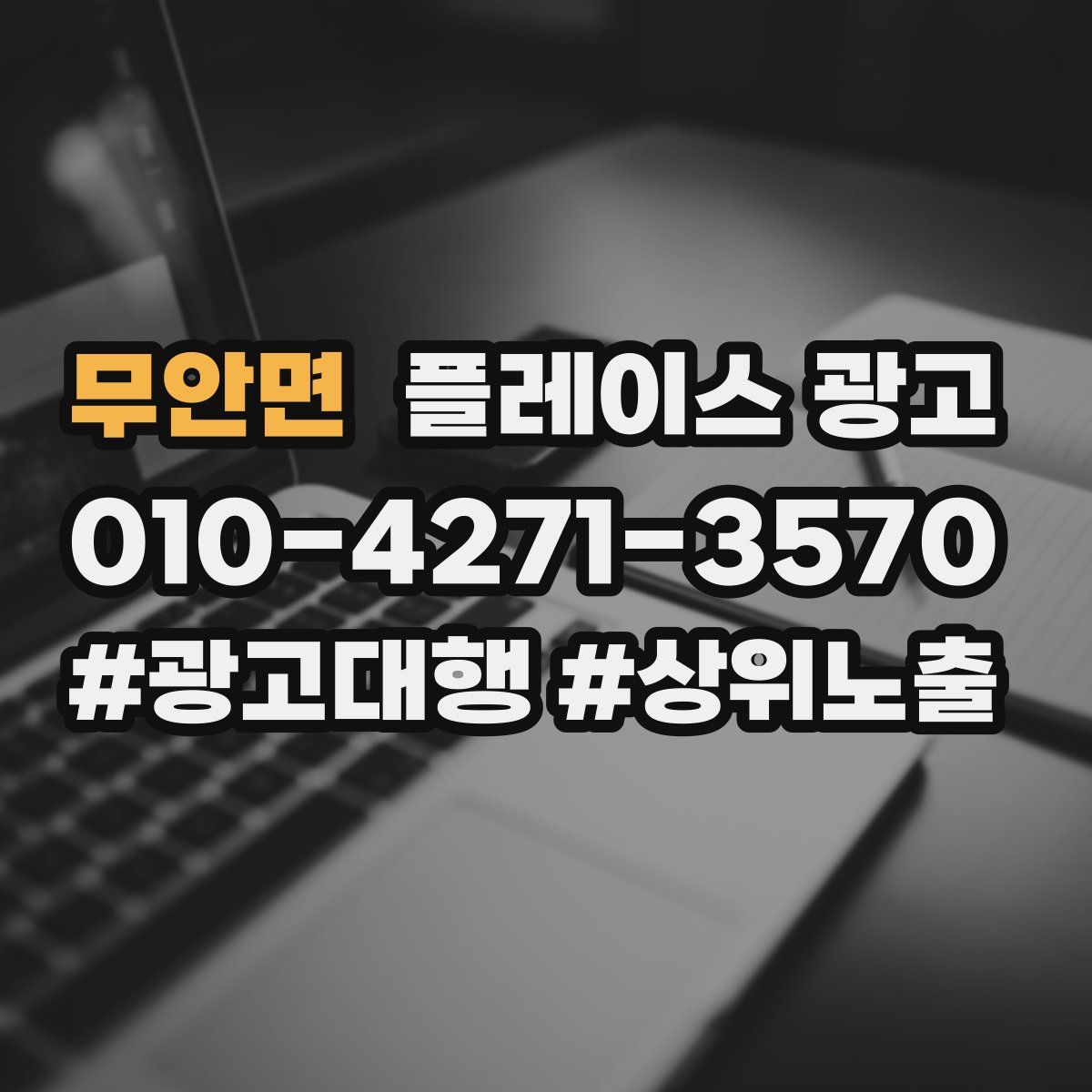 무안면 플레이스 광고