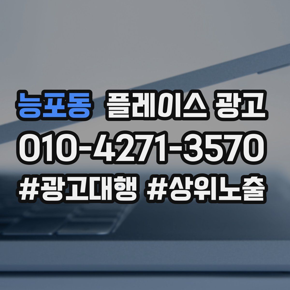 능포동 플레이스 광고