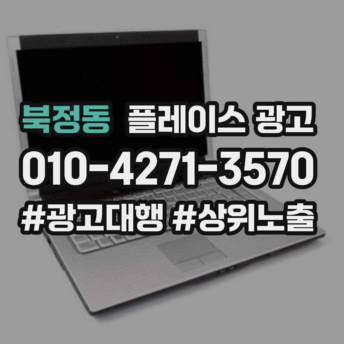 북정동 플레이스 광고