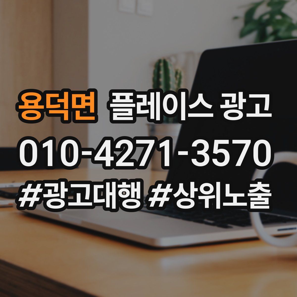 용덕면 플레이스 광고