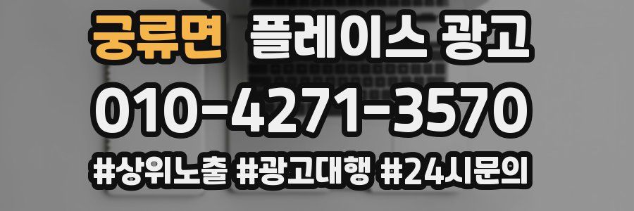 궁류면 플레이스 광고