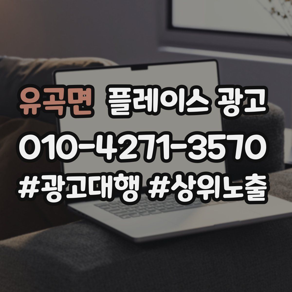 유곡면 플레이스 광고