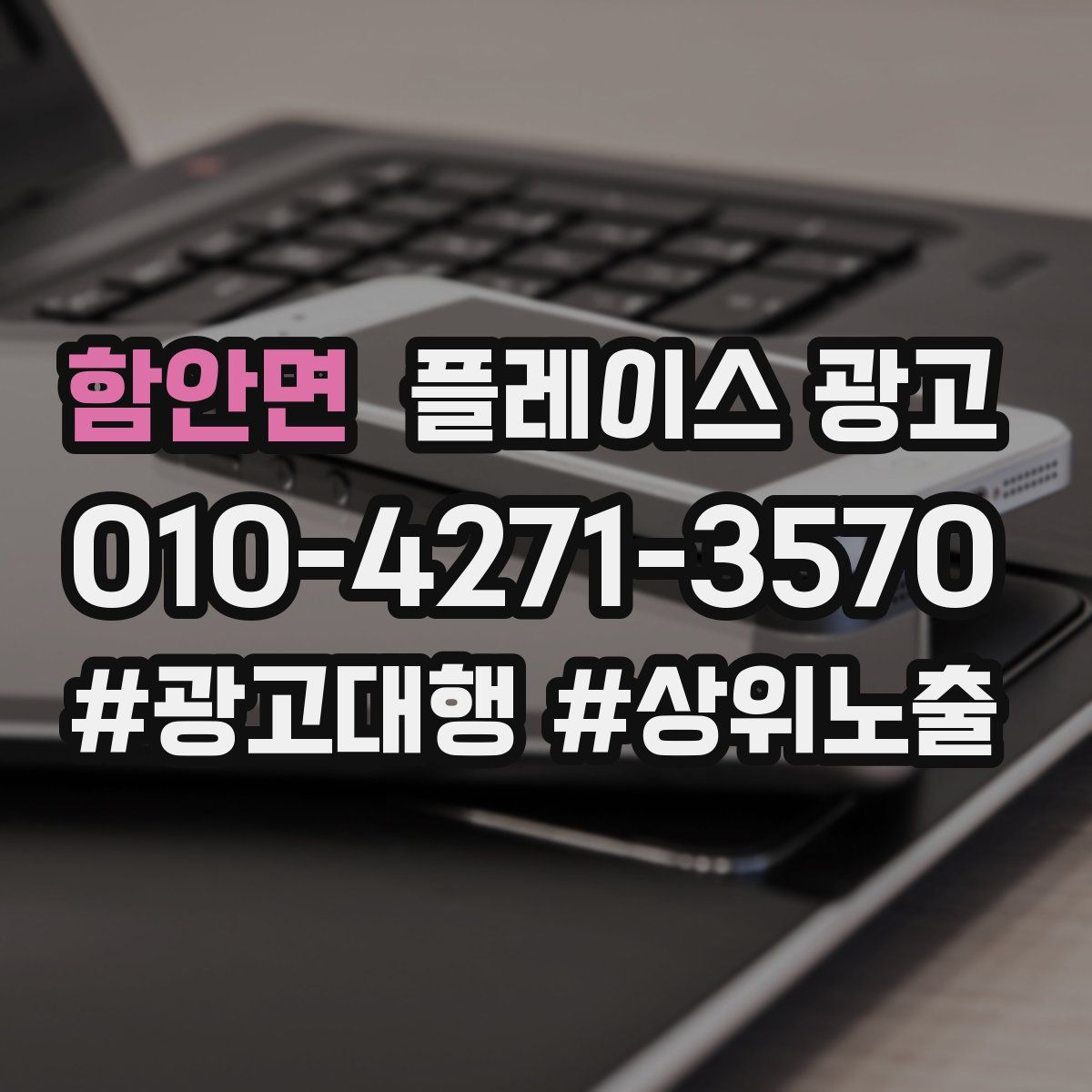 함안면 플레이스 광고