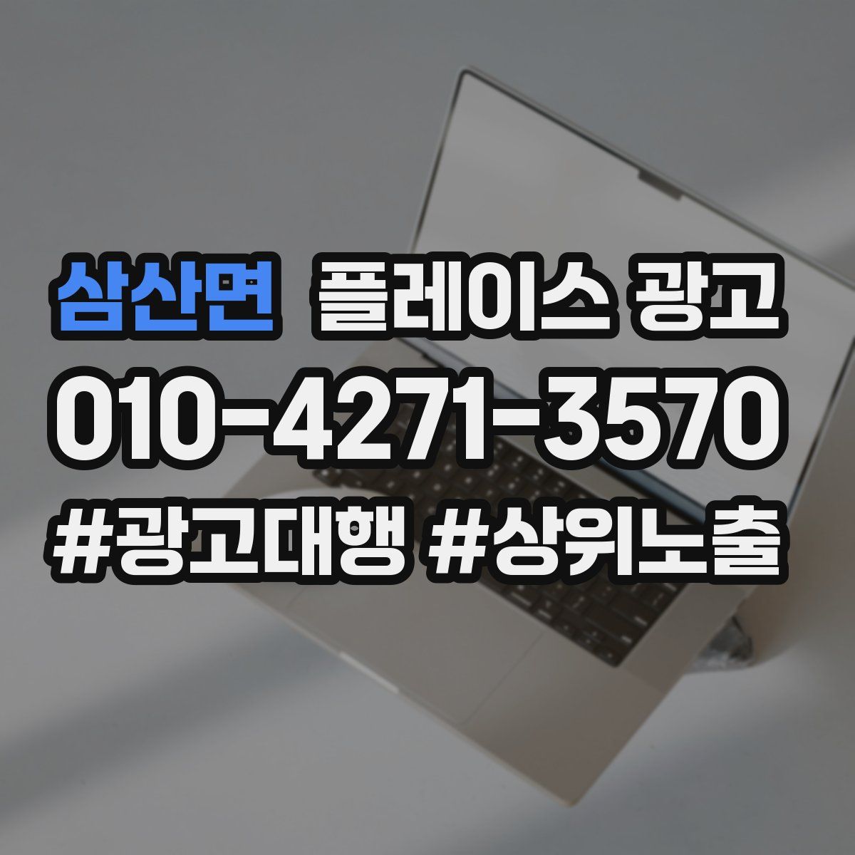 삼산면 플레이스 광고
