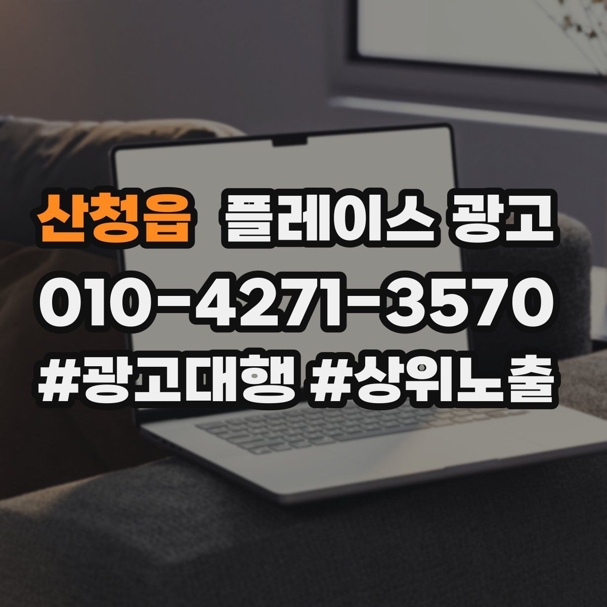 산청읍 플레이스 광고