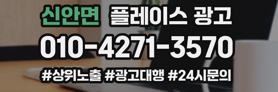 신안면 플레이스 광고