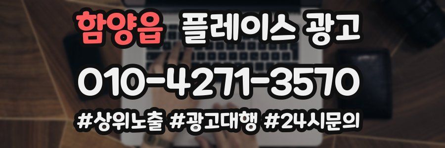 함양읍 플레이스 광고