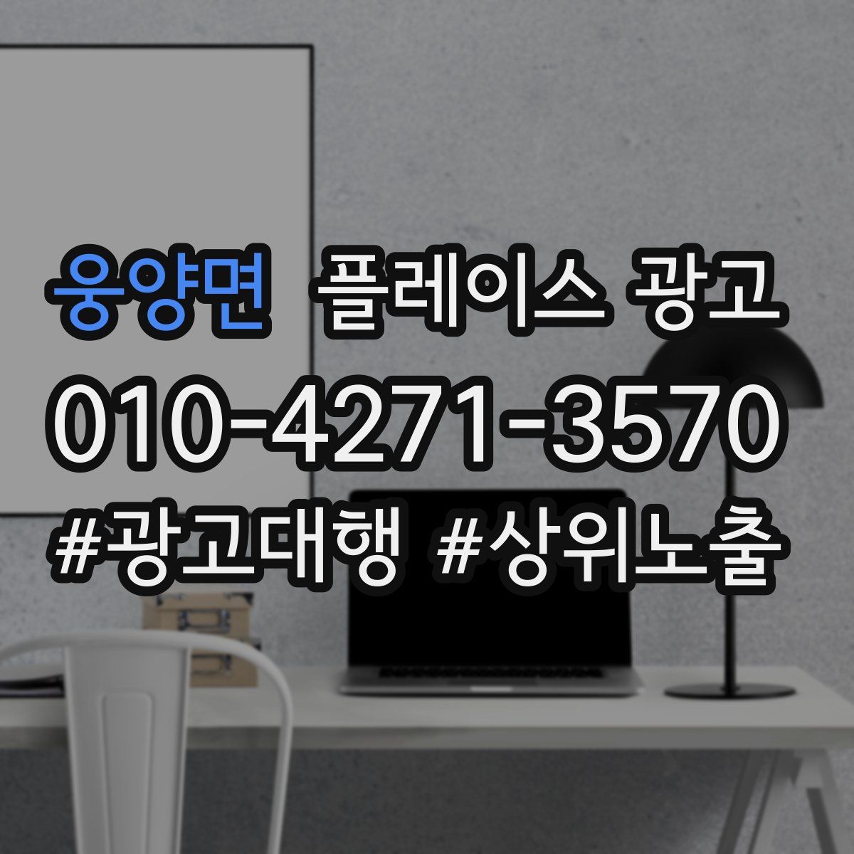 웅양면 플레이스 광고