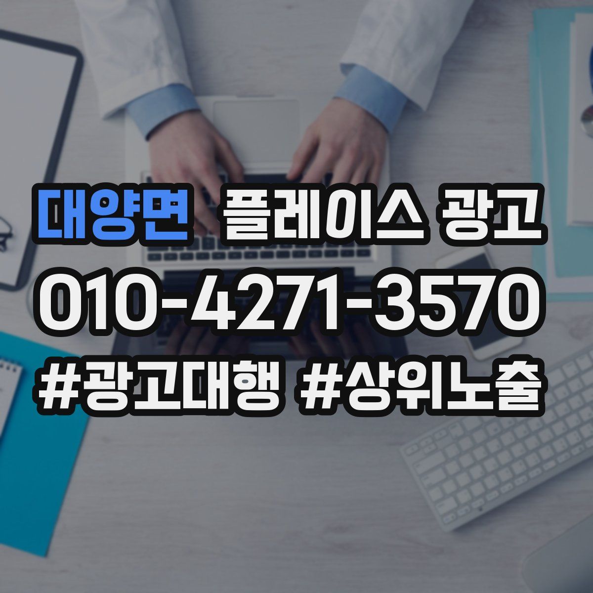 대양면 플레이스 광고