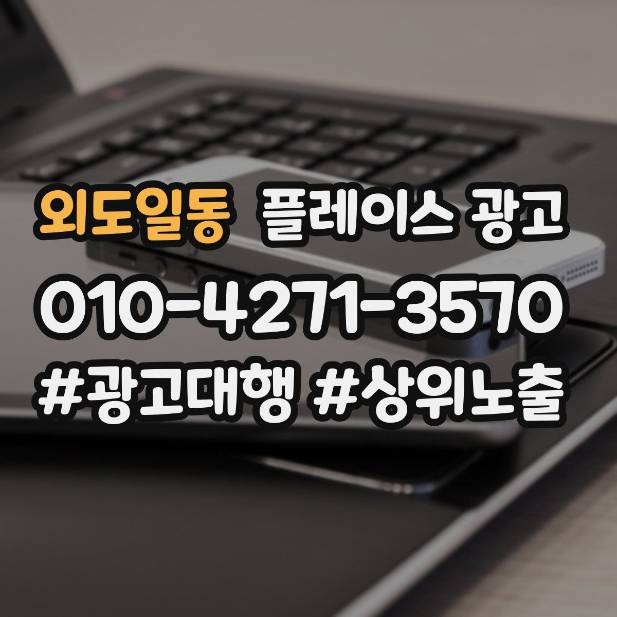 외도일동 플레이스 광고