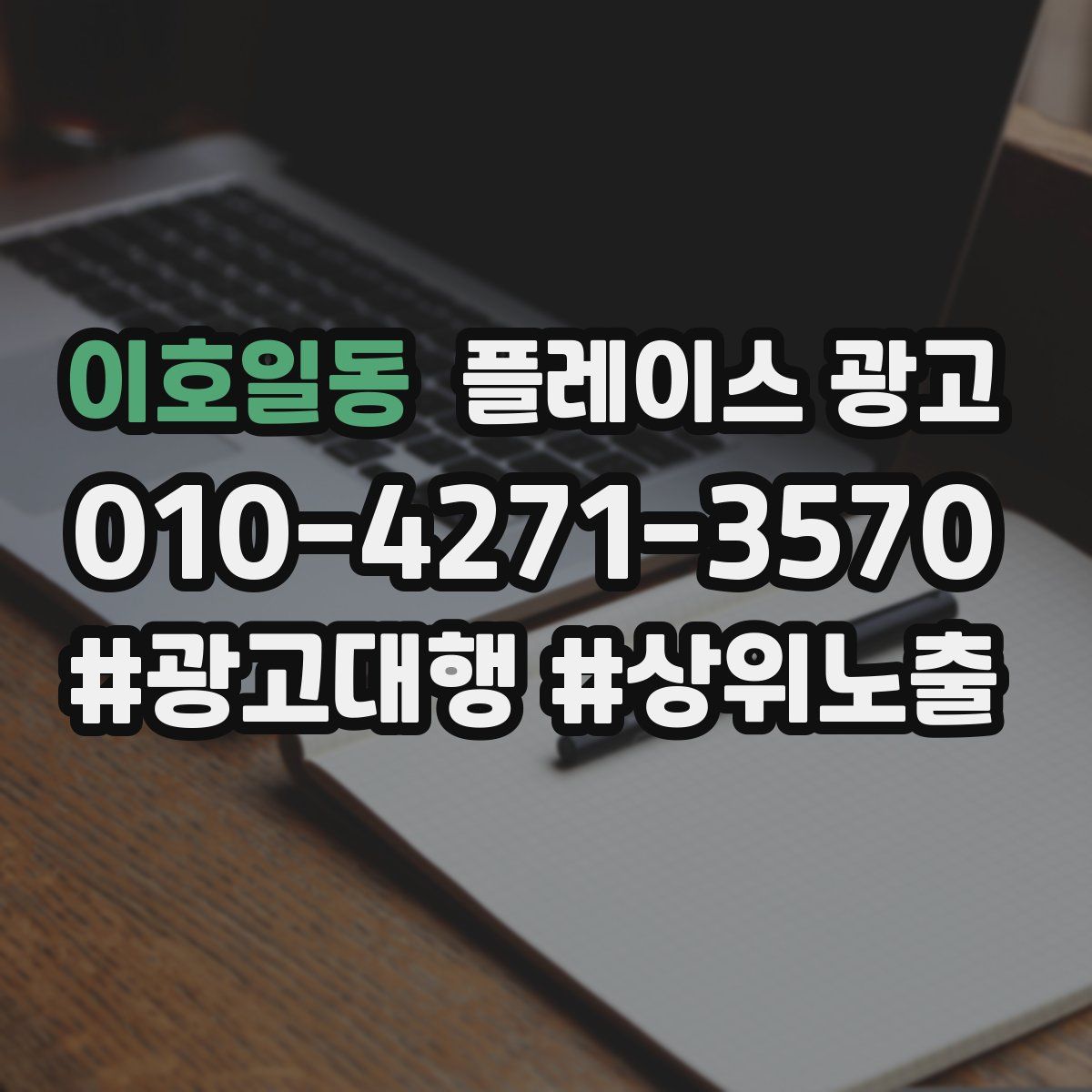 이호일동 플레이스 광고