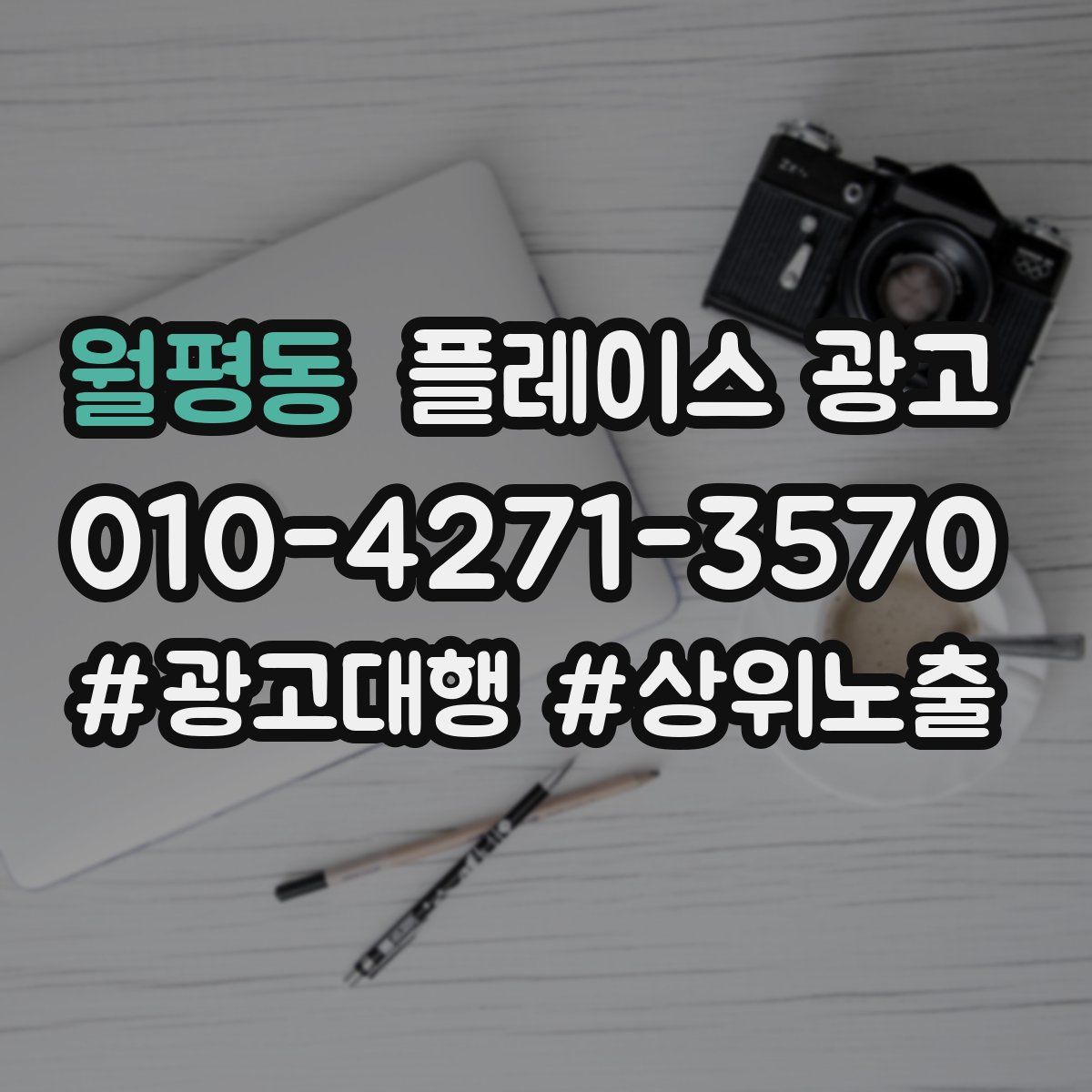 월평동 플레이스 광고
