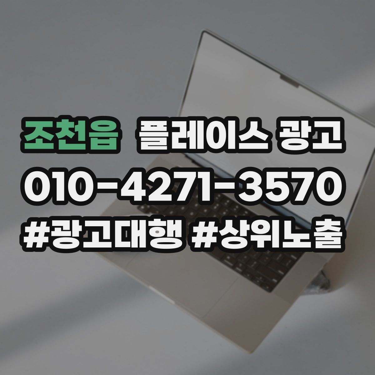 조천읍 플레이스 광고