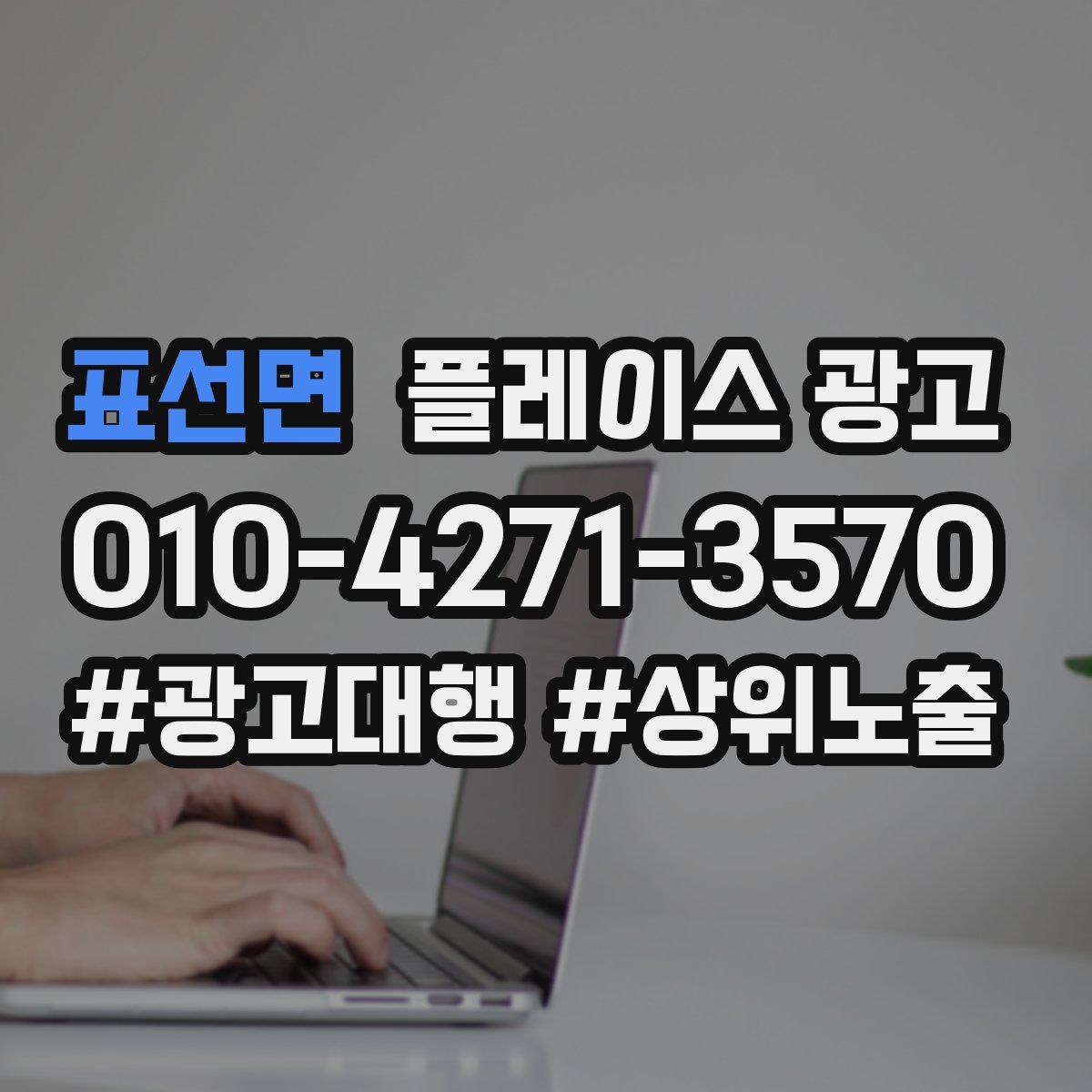 표선면 플레이스 광고