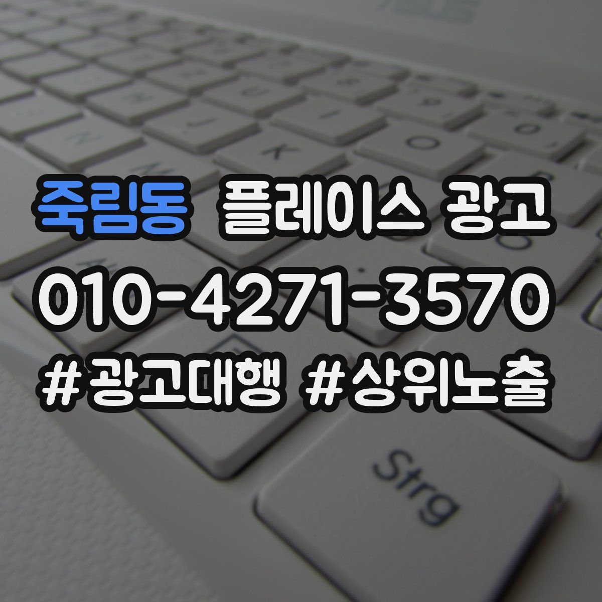 죽림동 플레이스 광고