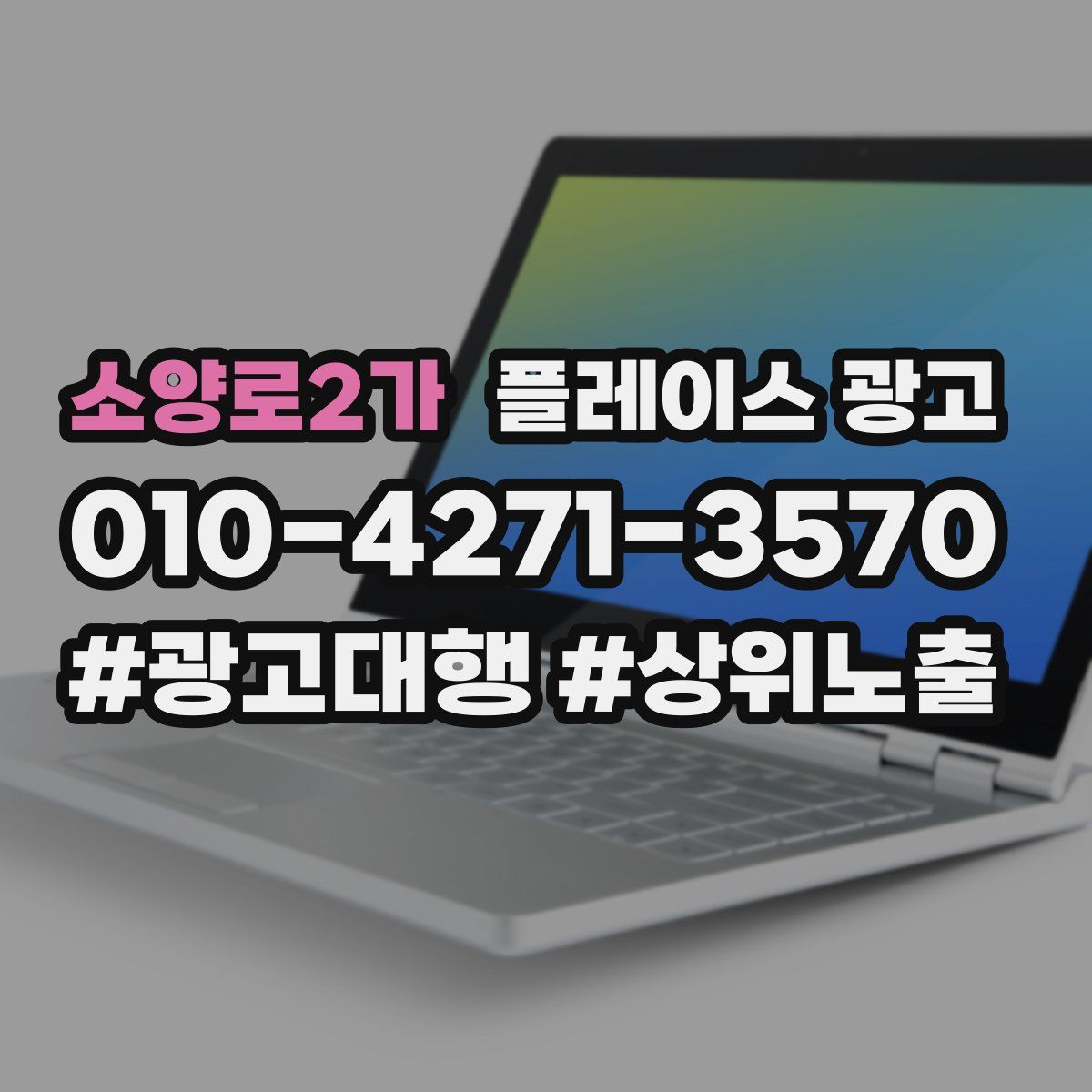 소양로2가 플레이스 광고
