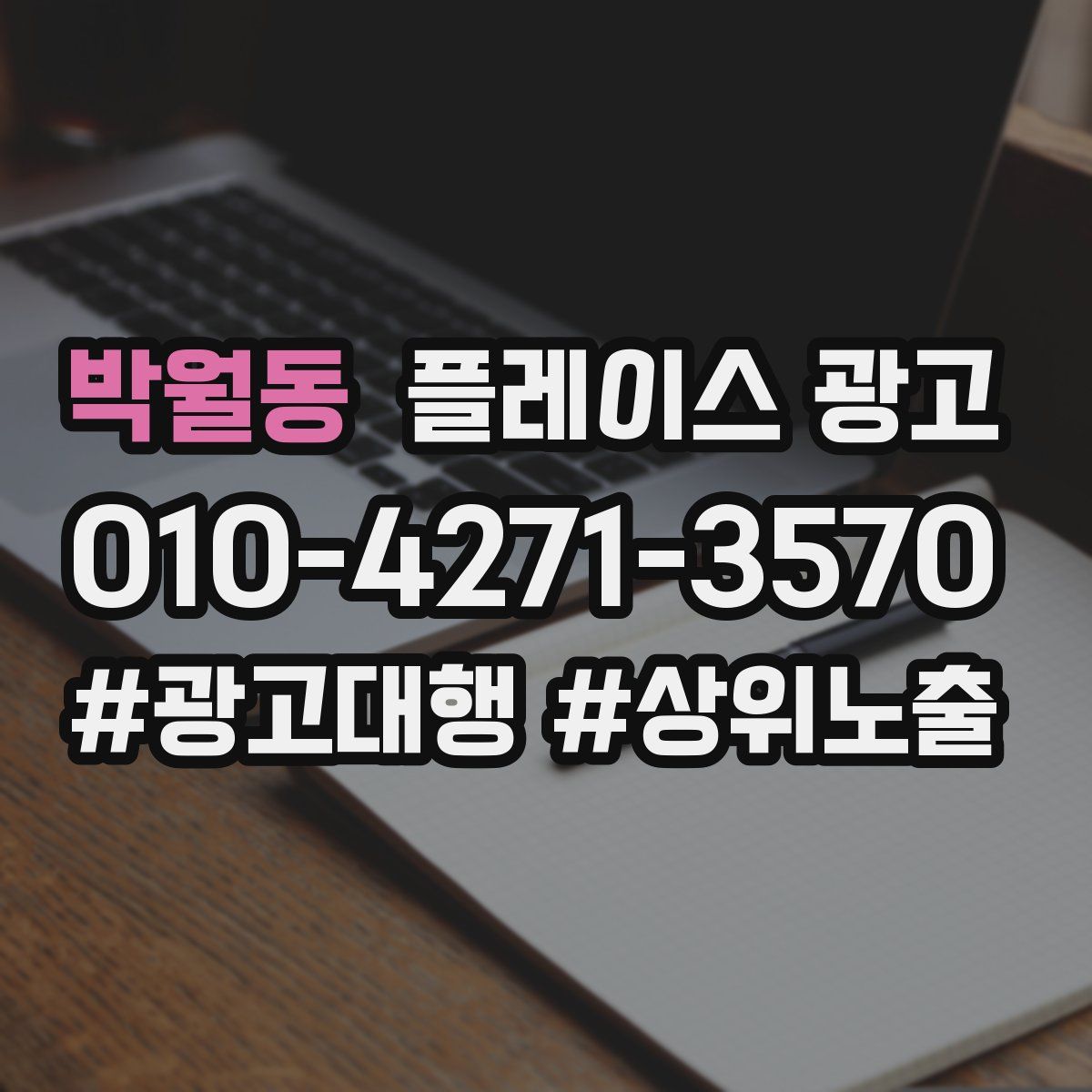 박월동 플레이스 광고