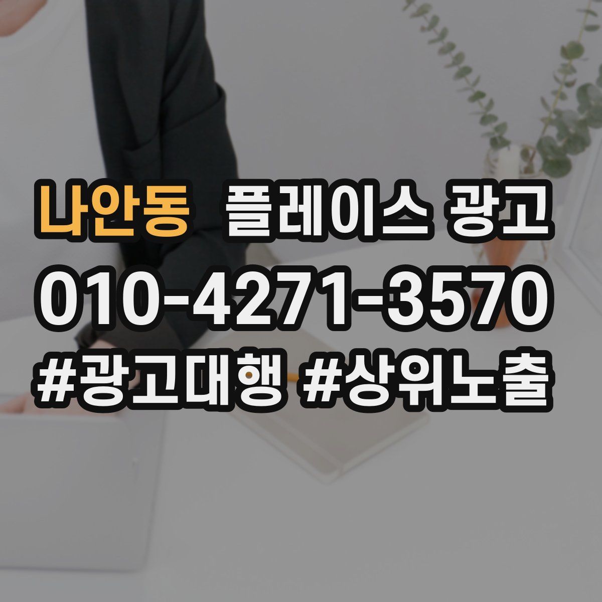 나안동 플레이스 광고