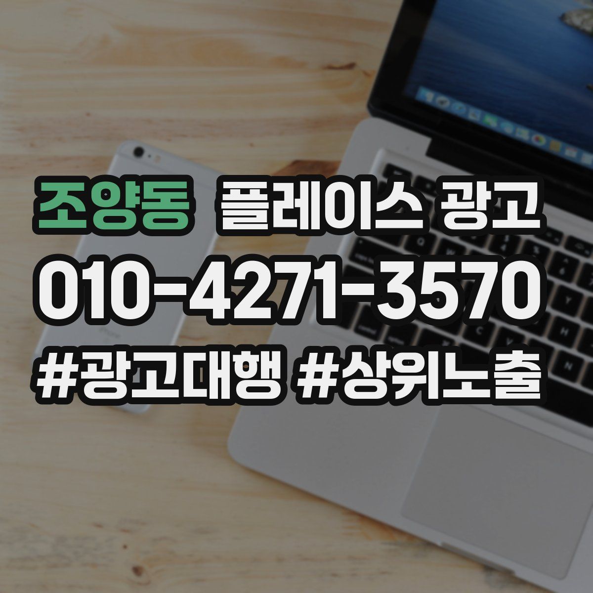 조양동 플레이스 광고