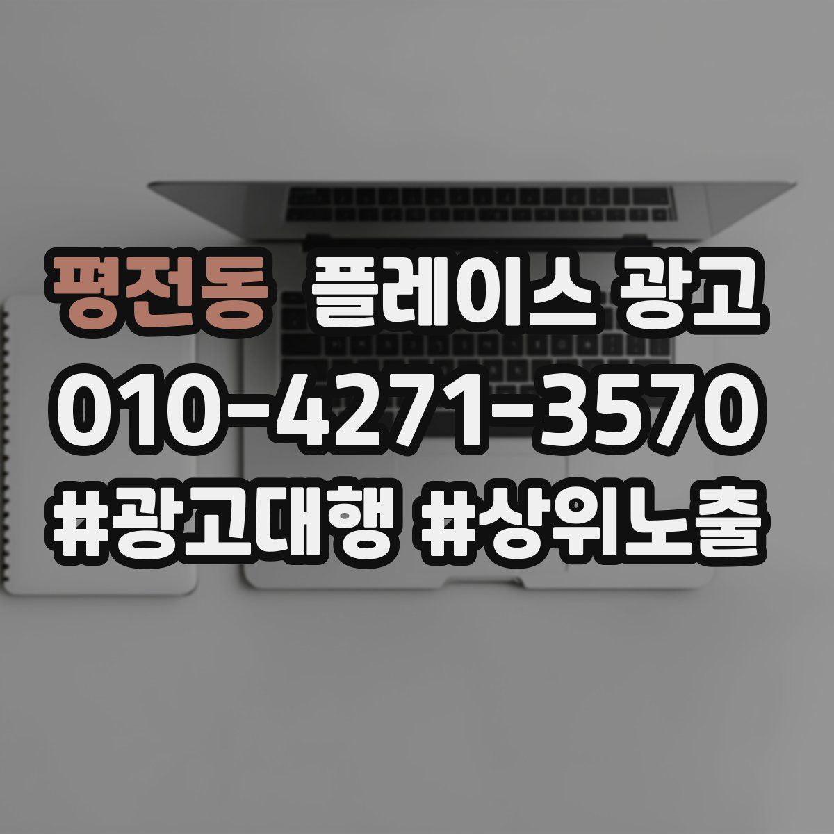 평전동 플레이스 광고